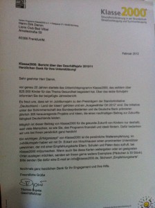 2000 Unterstützung die ankommt: Klass2000